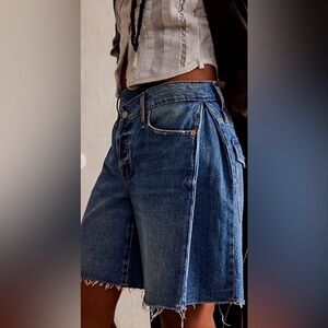 Free People WeThe Free Boomerang long shorts. NWT. Blues clues